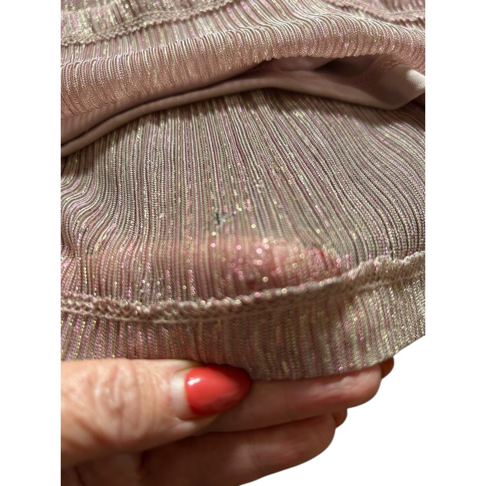 Marina Pink and Gold Gown - Size 4 - Picture 14 of 16